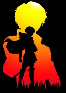 Eren yeager Stock Illustration