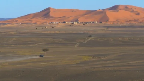 Erg Chebbi, Morocco Stock Footage 95248529