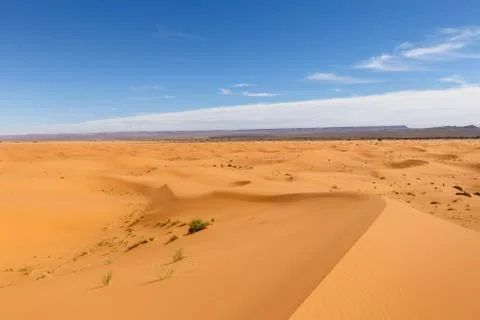 Erg Chebbi in Morocco Stock Photos