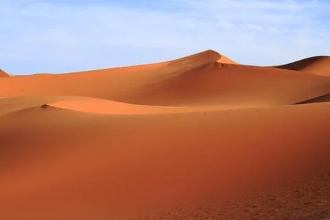 Erg chebbi Stock Photos