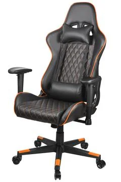 Ergonomic computer chair Stock Photos