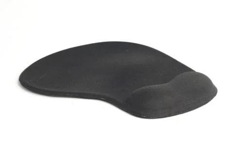Ergonomic mouse pad isolated on a white background Stock Photos