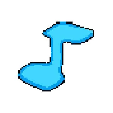 Ergonomic portable lap desk pixel art vector illustration Ilustração Stock
