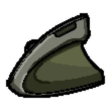 Ergonomic vertical computer mouse providing comfortable digital interaction Illustrazione stock