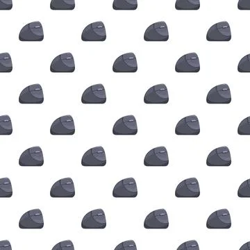 Ergonomic vertical computer mouse seamless pattern background 스톡 일러스트