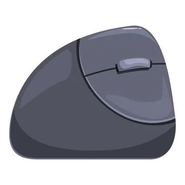 Ergonomic wireless computer mouse enhancing productivity Stock Illustration
