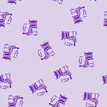 Ergonomics principles mechanical engineer glyph seamless pattern Illustrazione stock