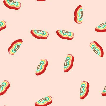 Ergonomics principles mechanical engineer isometric icon seamless pattern Stock Illustration