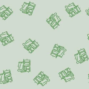 Ergonomics principles mechanical engineer line seamless pattern 스톡 일러스트