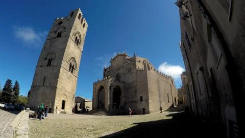 Erice (Sicily) Foto stock
