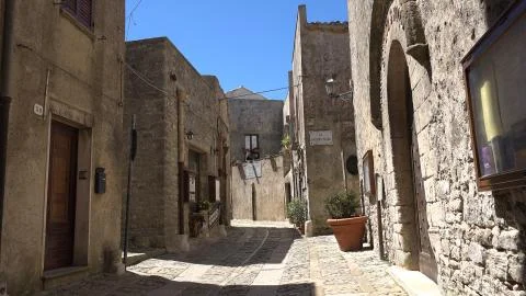 Erice (Sicily) Stock-Fotos