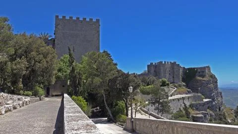Erice (Sicily) Foto stock