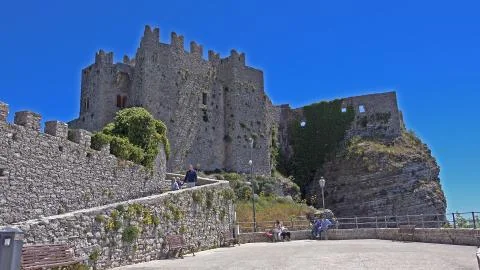 Erice (Sicily) Stock-Fotos