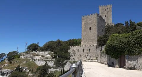 Erice (Sicily) Stock Photos
