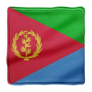 Eritrea 3d flag Stock Illustration