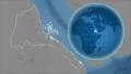 Eritrea and Globe. Bumps 4k or 4k+ Resolution