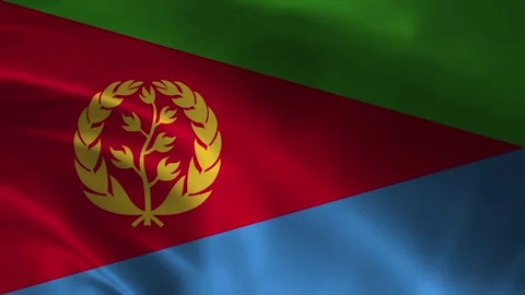 Eritrea Flag Stock Footage 336903516