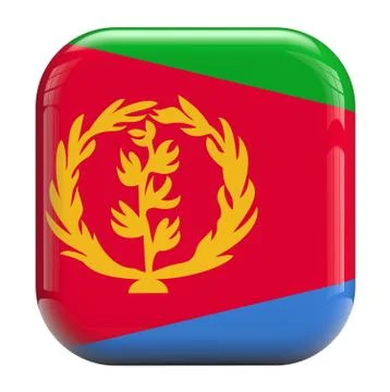Eritrea flag icon image Stock Illustration