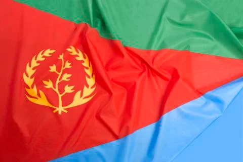 Eritrea flag Stock Photos