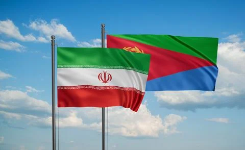 Eritrea flag Stock Photos