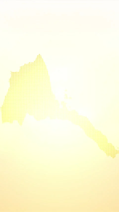 Eritrea Map Opener Stock Footage 267848936