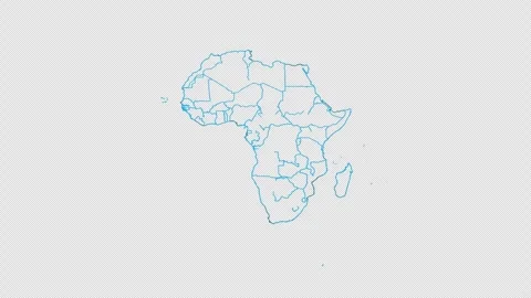 Eritrea map on transparent background.Location of Eritrea Stock Footage 319475204