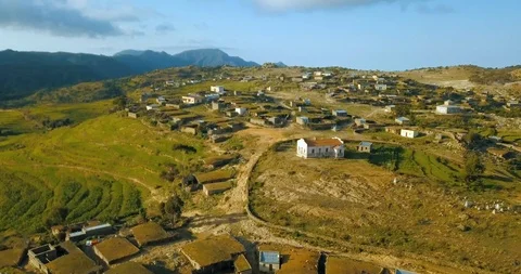 Eritrea village Hadsih adi africa Stock Footage