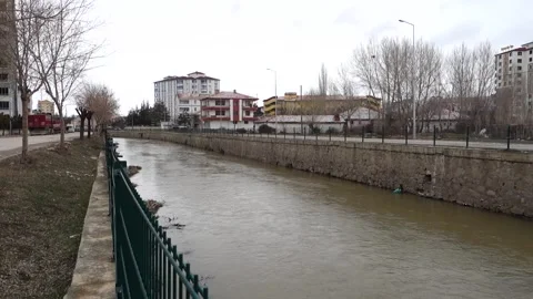 E?riz Stream, E?irz Stream located in Yozgat Sorgun, Turkey. Stock Footage 171772289