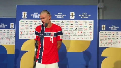 Erling Haaland: "I never expected to win... | Stock Video | Pond5