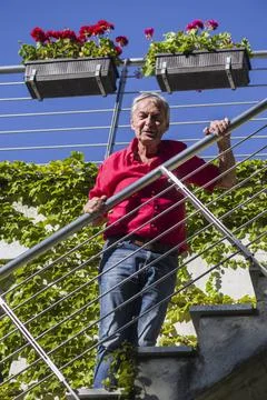  Erno Rubik, magic cube, Budapest, Hungary UNGARN, 08.2020, Budapest II. B... Stock Photos