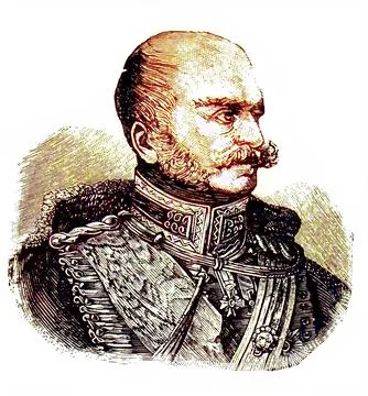 Ernst August II of Hanover 1845 to 1923 the last Crown Prince of the Kingdom of Stock Illustration