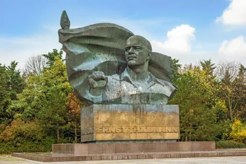 Ernst Thaelmann memorial Stock Photos
