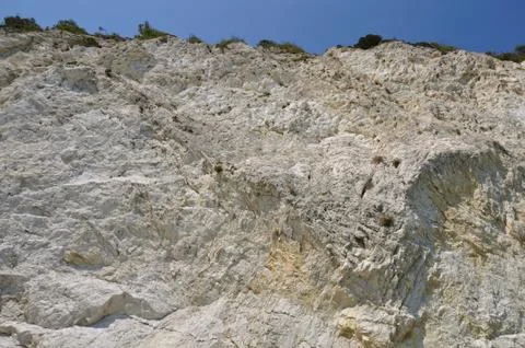 Eroded cliff Foto stock