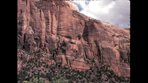 Eroded Cliff Walls Stock Footage 276291797