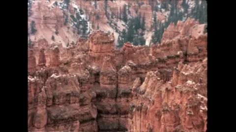 Eroded Rock Formations Stock Footage 276291763