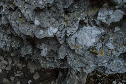 Eroded rock fortations, stone structures that stood the test of time in Sohod Stock Photos