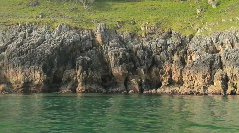 Eroded rocks 3 Stock-Footage 794056