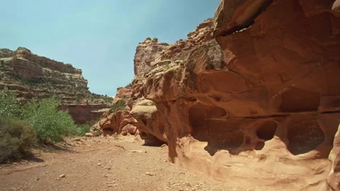 Eroded rocks at Capitol Reef NP Stock Footage 209147514