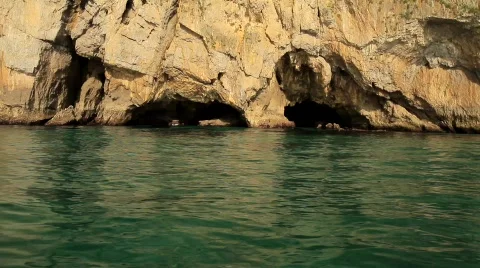 Eroded rocks Video stock 794327