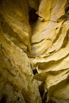Eroding Cliffs Details of rock faces eroding away over time Copyright: xZo... Foto stock