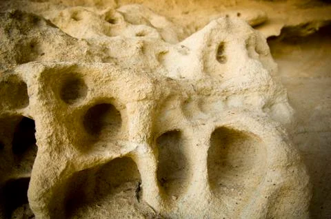 Eroding cliffs Stock Photos