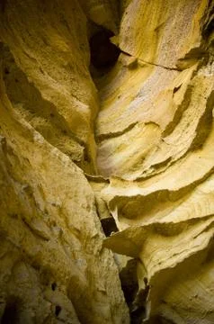 Eroding Cliffs Foto stock