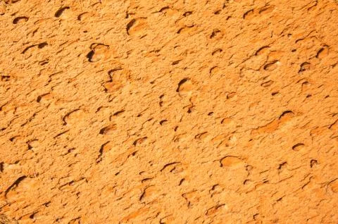 Eroding sandstone wall 스톡 사진