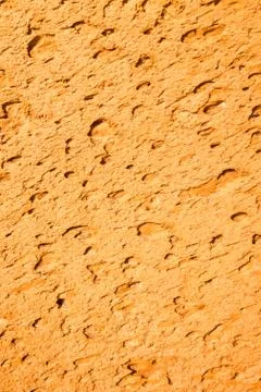 Eroding sandstone wall Foto stock