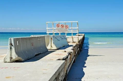 Erosion Control Structure Foto stock