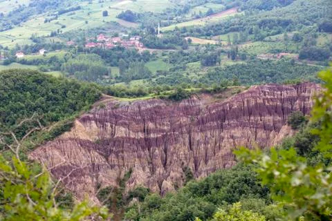 Erosion of rocks 库存照片