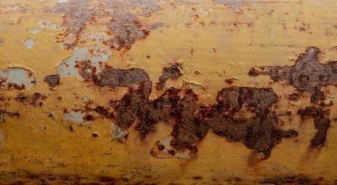 Erosion on weathered iron surface Photos