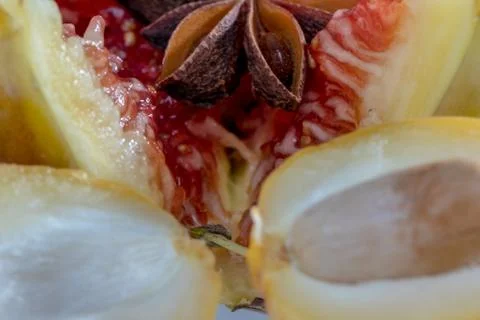 Erotic of fruit Stock Photos