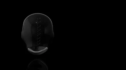 Erotic Mask Turns on itself - loop animation Video stock 251688973