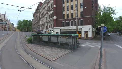 Erottaja Pavillon Stock Footage 83389353